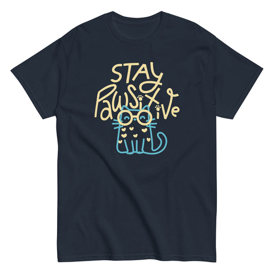 Stay Pawsitive Men's Classic Tee