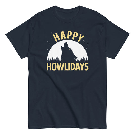 Happy Howlidays Men's Classic Tee