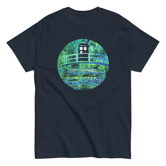 Water Lilies Police Box Men's Classic Tee