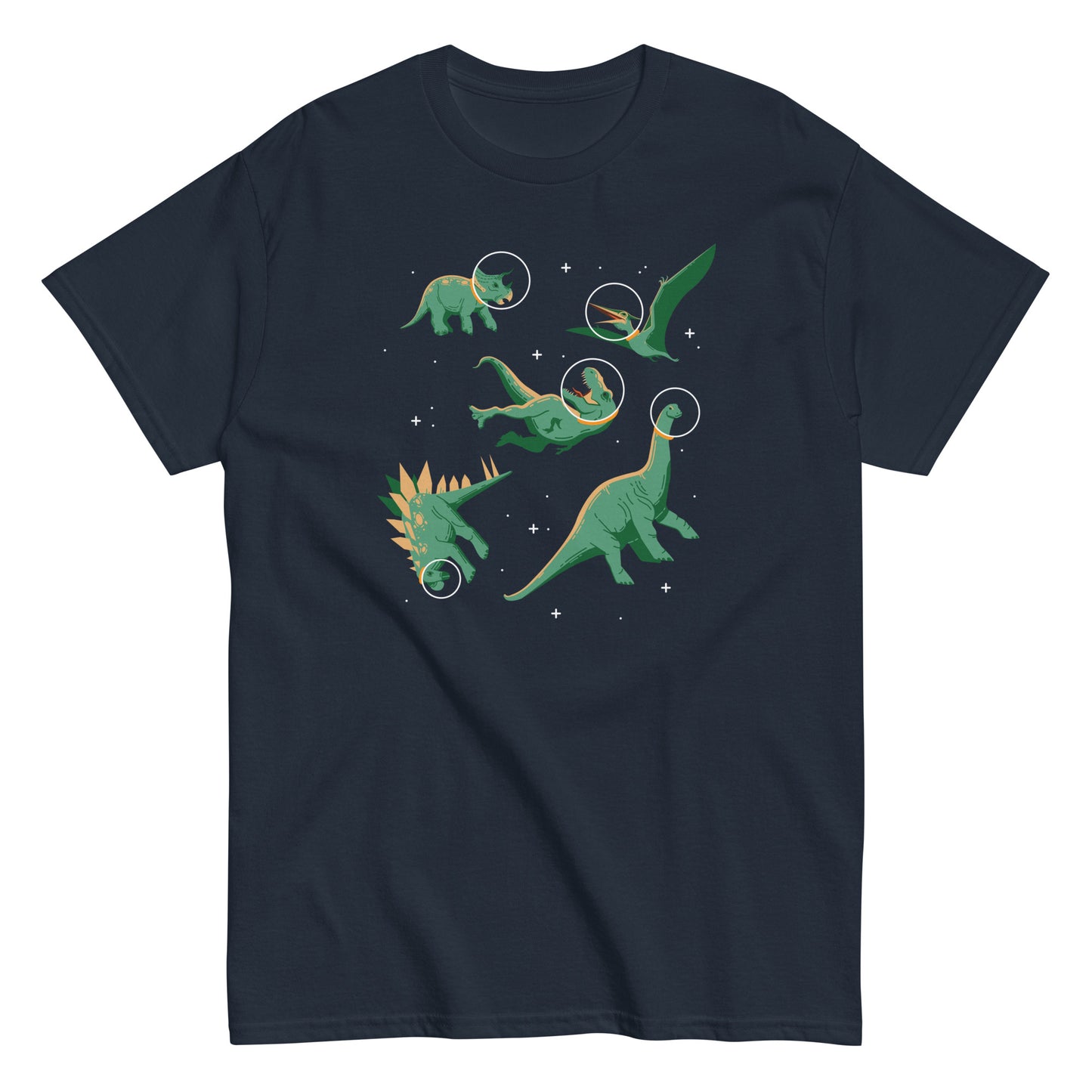 Dinos In Space Men's Classic Tee