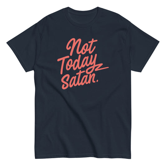 Not Today Satan Men's Classic Tee