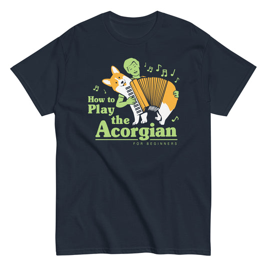 How To Play The Acorgian Men's Classic Tee