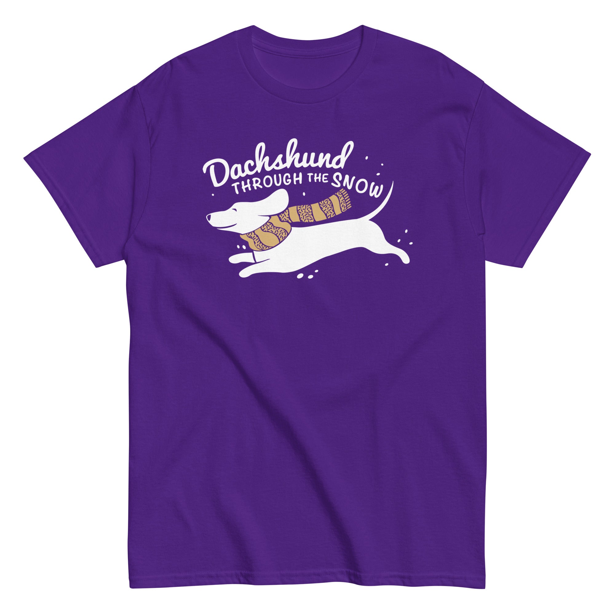 Dachshund through shop the snow shirt