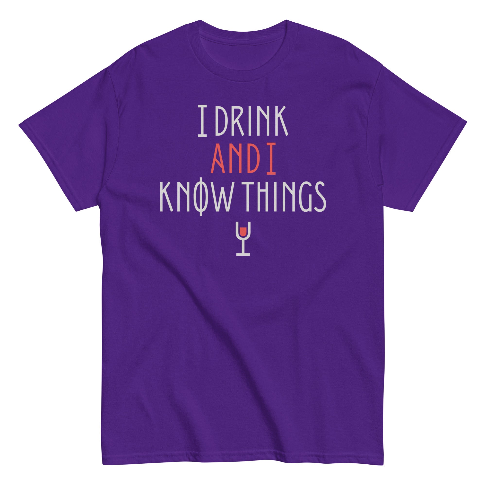 I drink and i know things shirt online