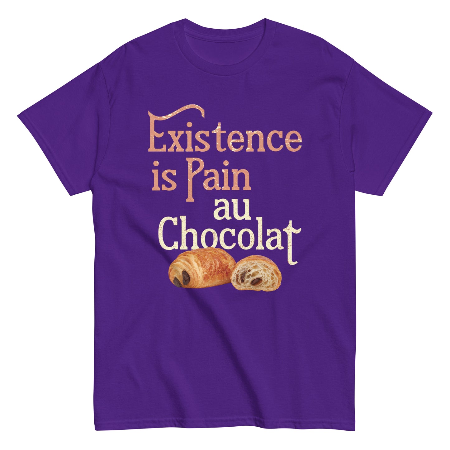 Existence Is Pain Au Chocolat Men's Classic Tee