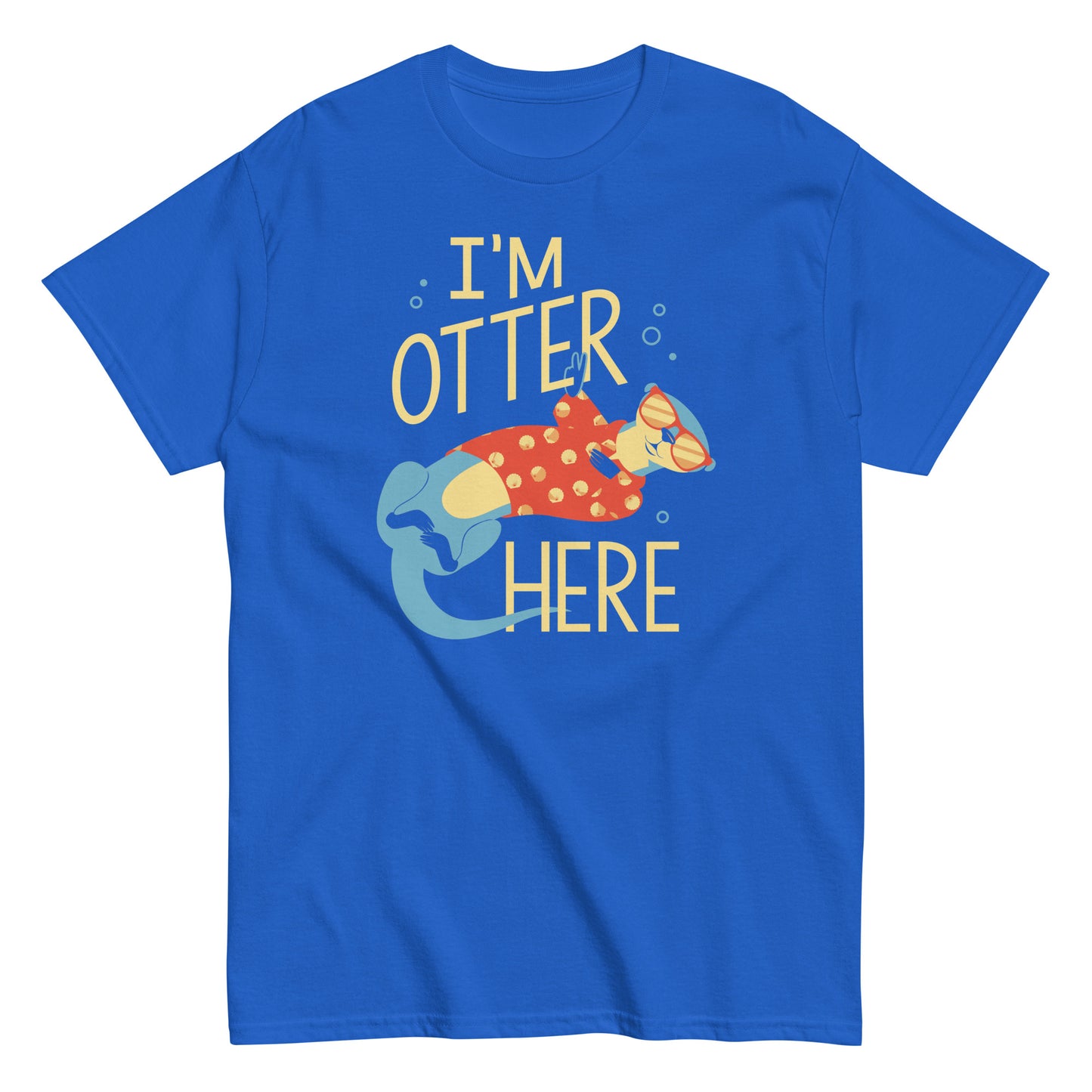 I'm Otter Here Men's Classic Tee