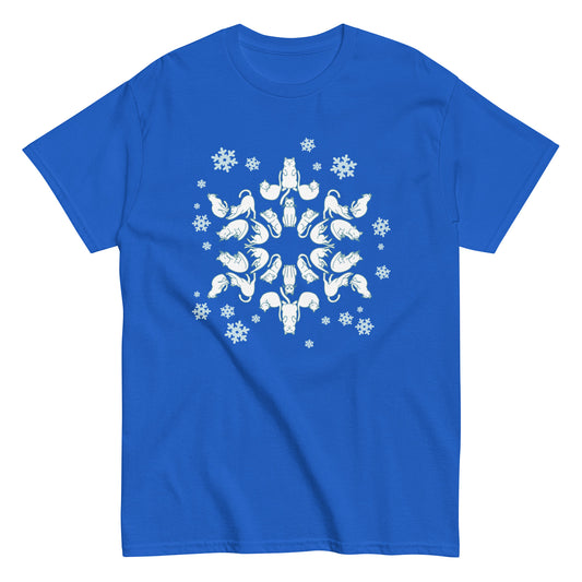 Cat Snowflake Men's Classic Tee