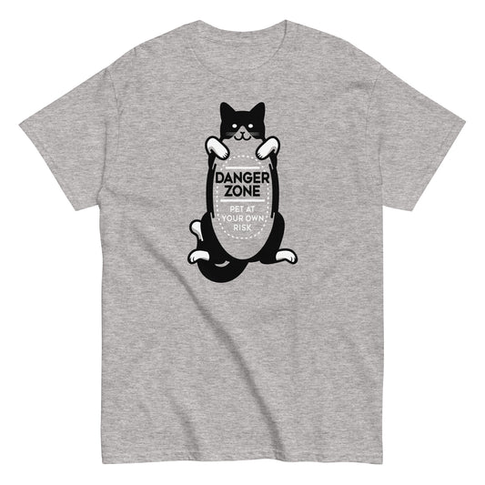 Cat Danger Zone Men's Classic Tee