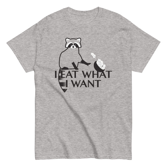 I Eat What I Want Men's Classic Tee