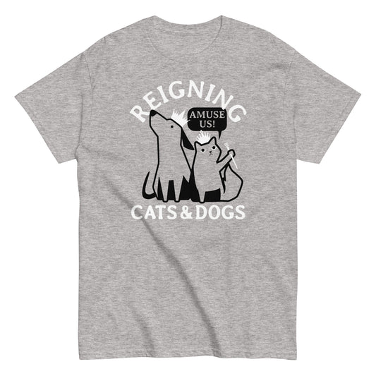 Reigning Cats And Dogs Men's Classic Tee