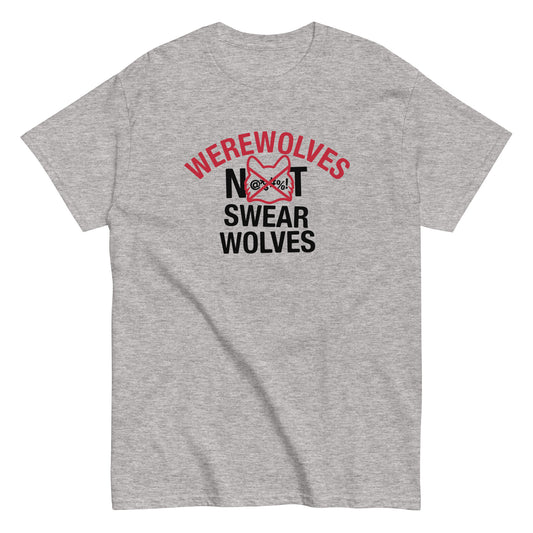 Werewolves Not Swearwolves Men's Classic Tee