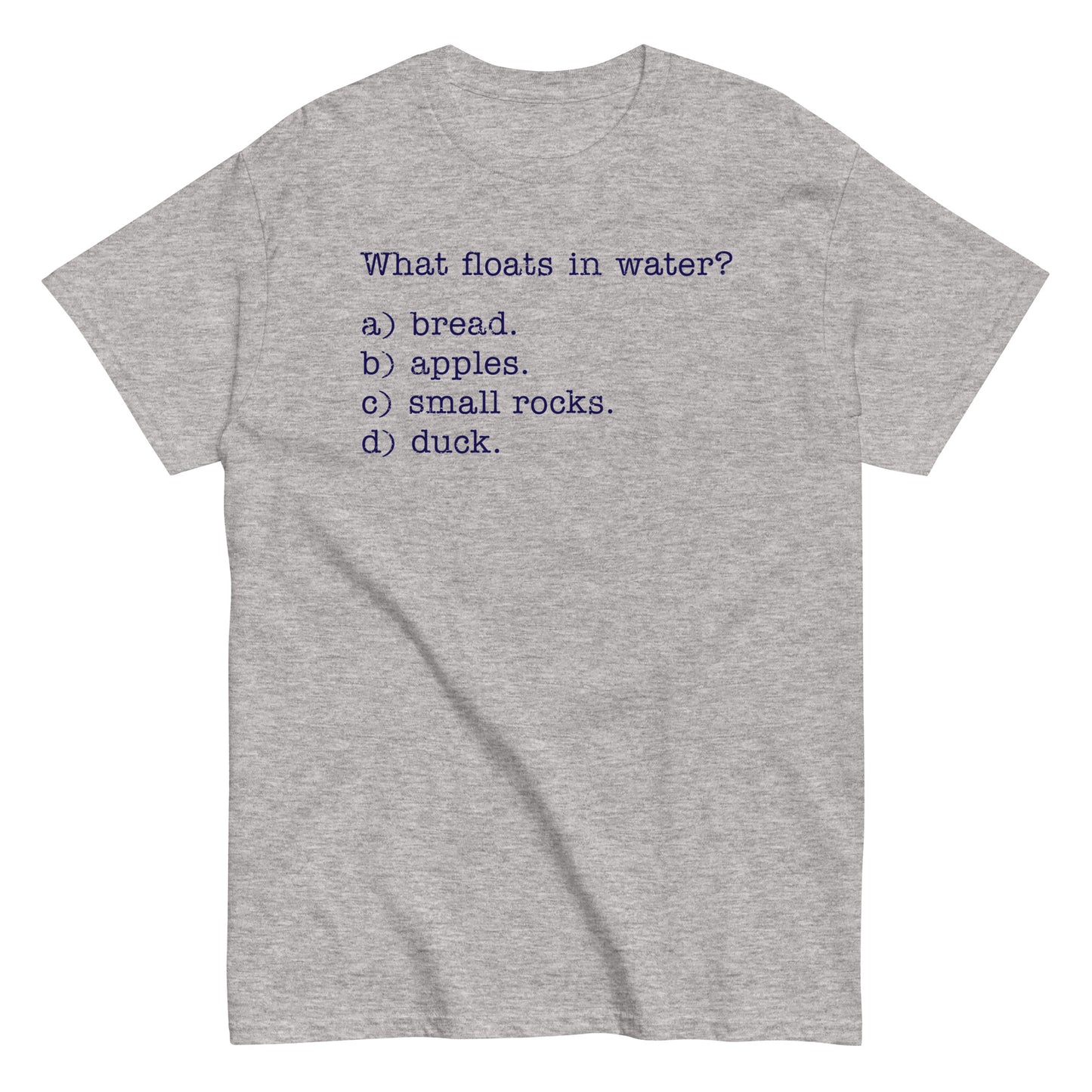 What Floats In Water? Men's Classic Tee