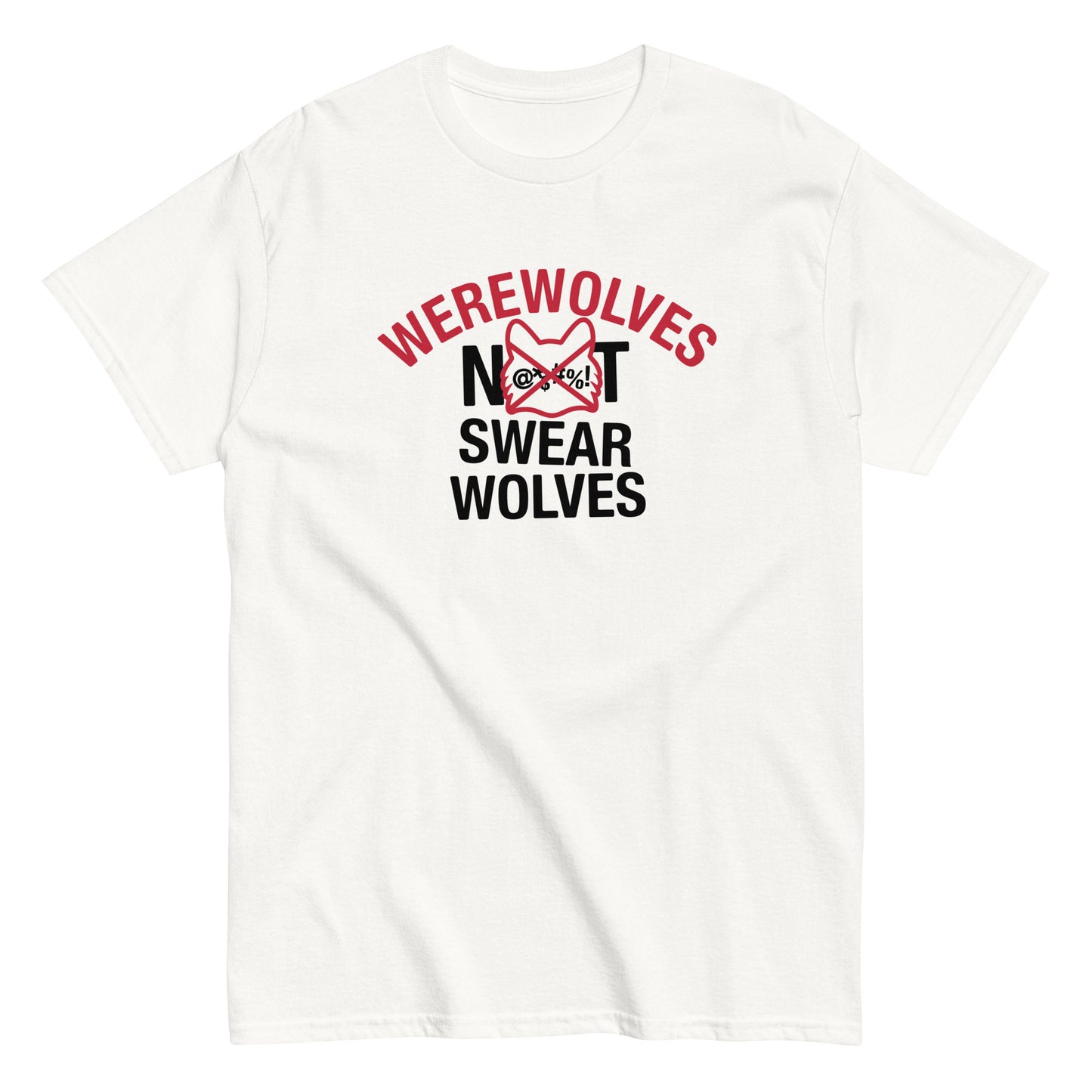 Werewolves Not Swearwolves Men's Classic Tee