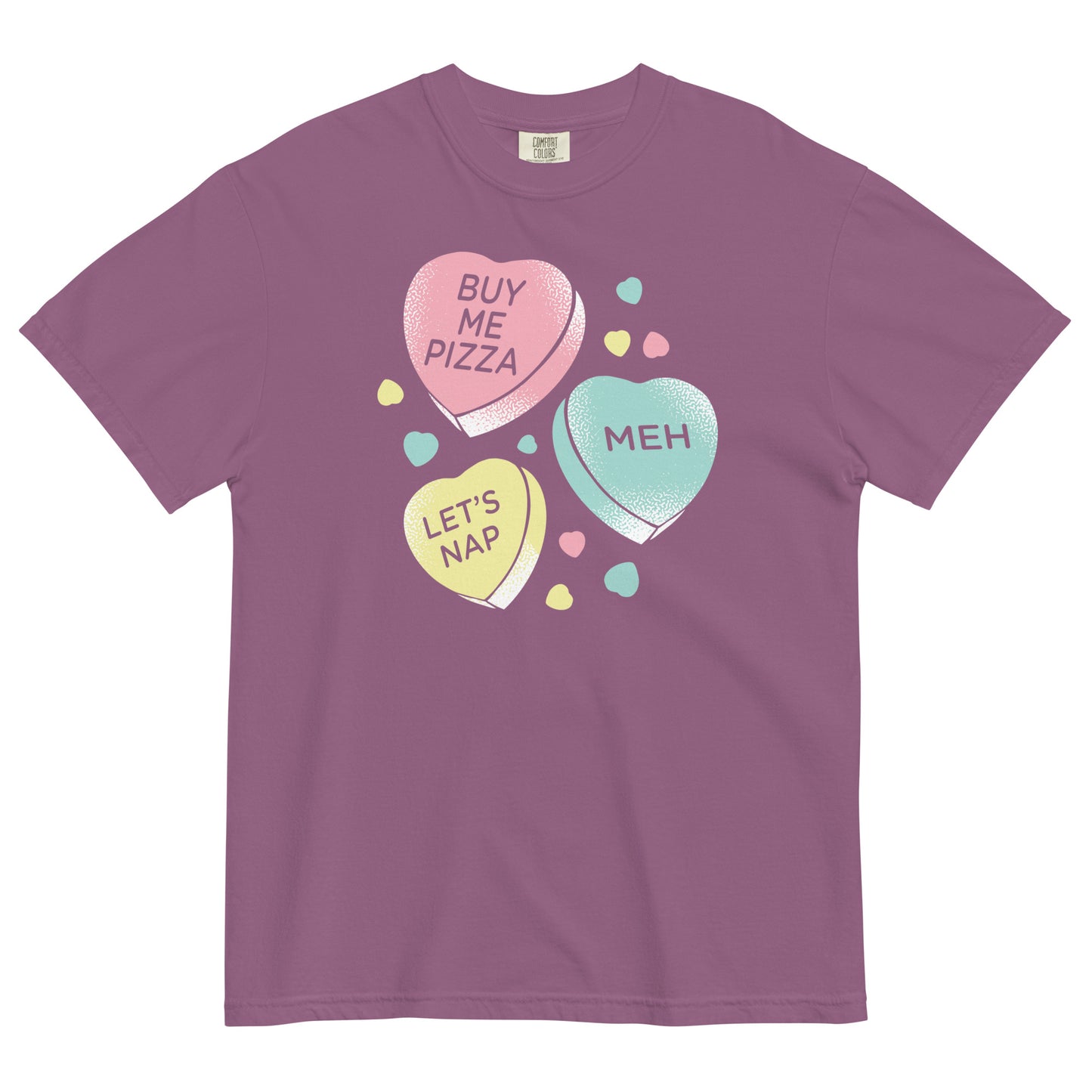 Candy Hearts Men's Relaxed Fit Tee