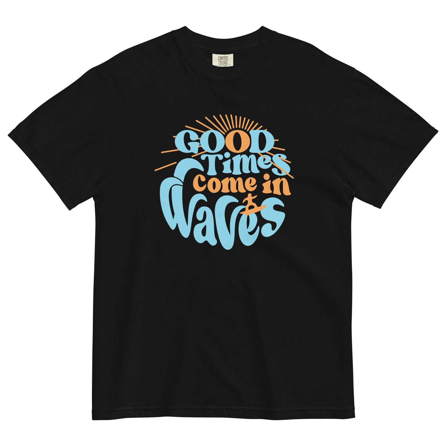 Good Times Come In Waves Men's Relaxed Fit Tee