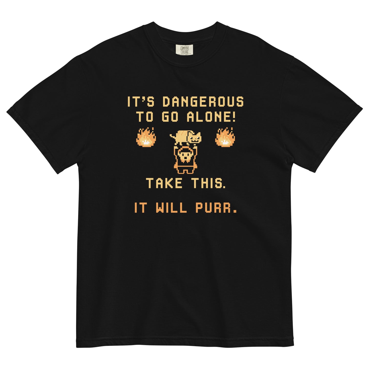 It's Dangerous To Go Alone Men's Relaxed Fit Tee