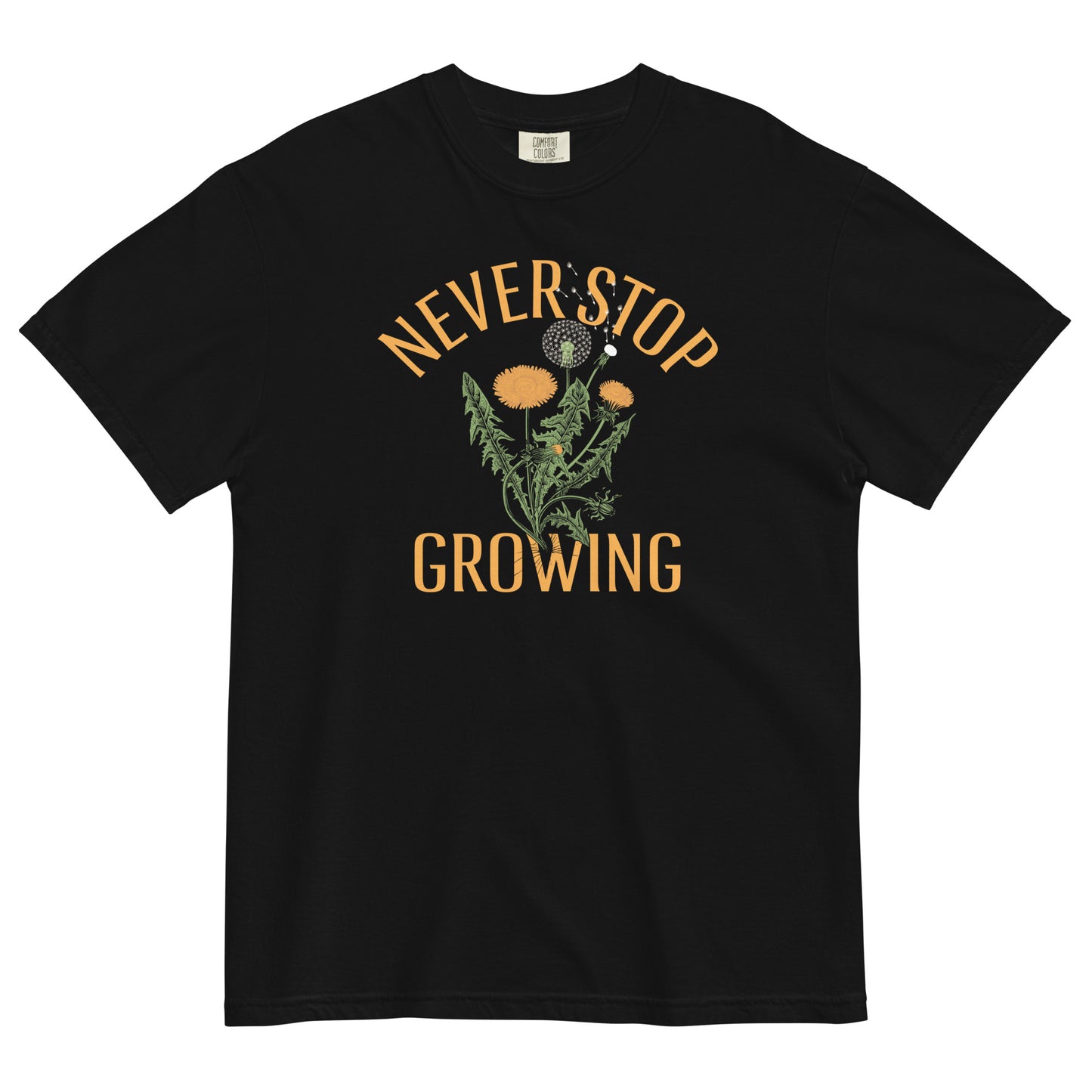 Never Stop Growing Men's Relaxed Fit Tee