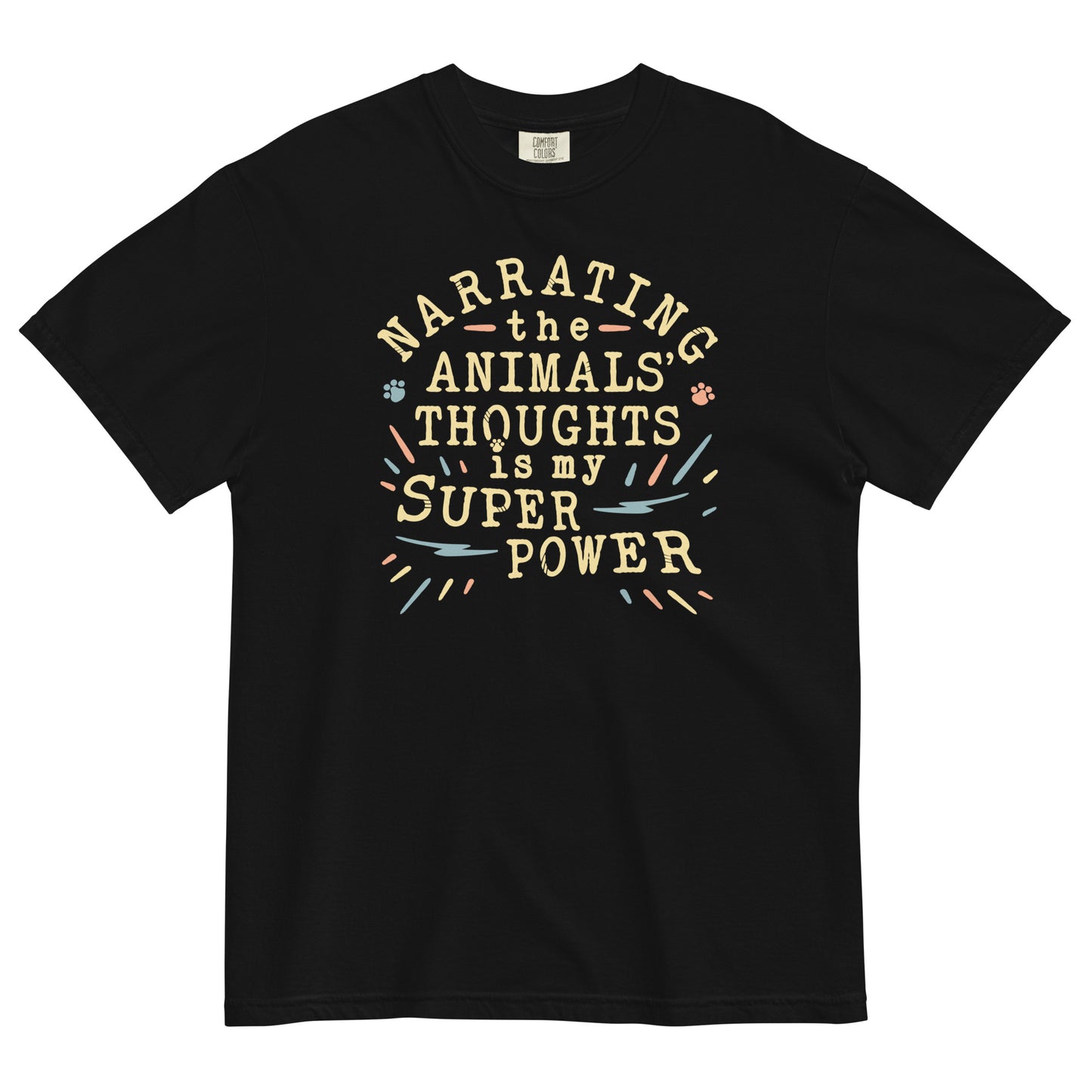 Narrating The Animals Thoughts Men's Relaxed Fit Tee