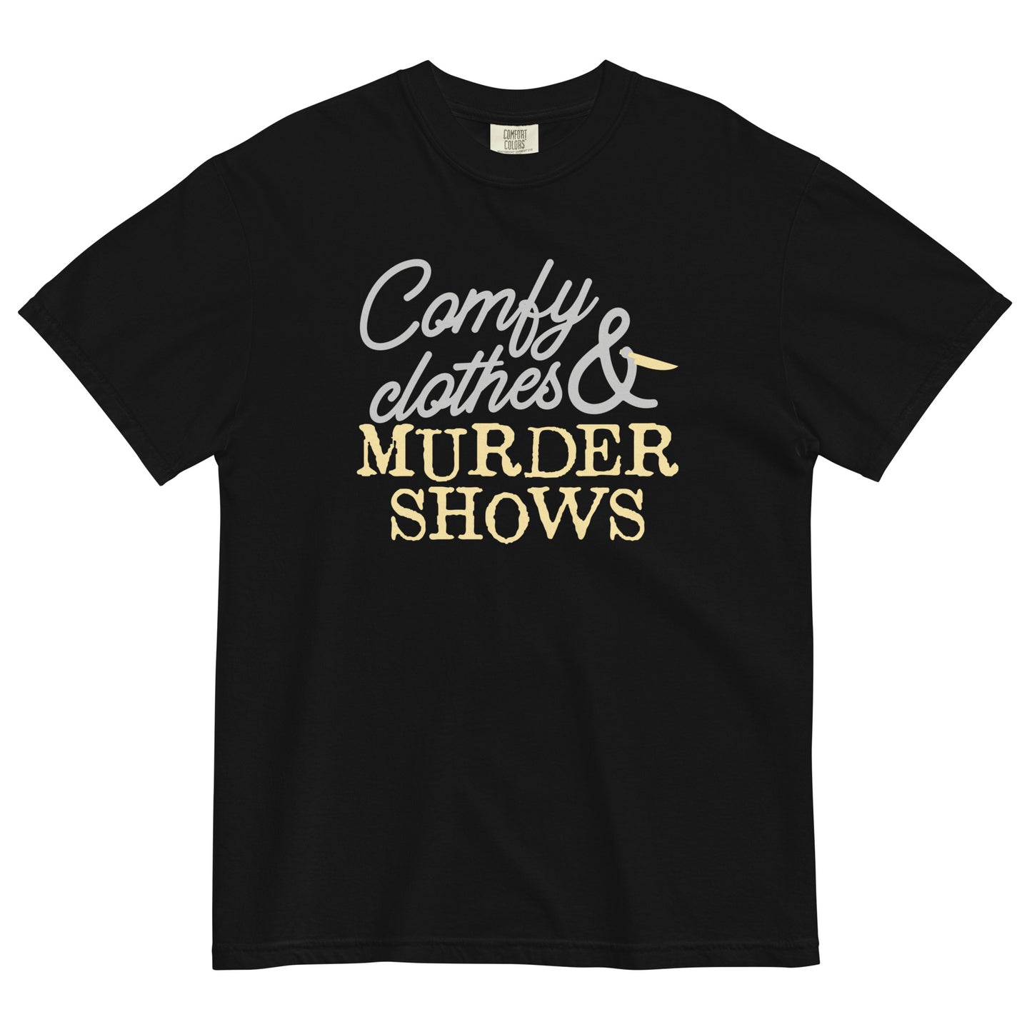 Comfy Clothes & Murder Shows Men's Relaxed Fit Tee