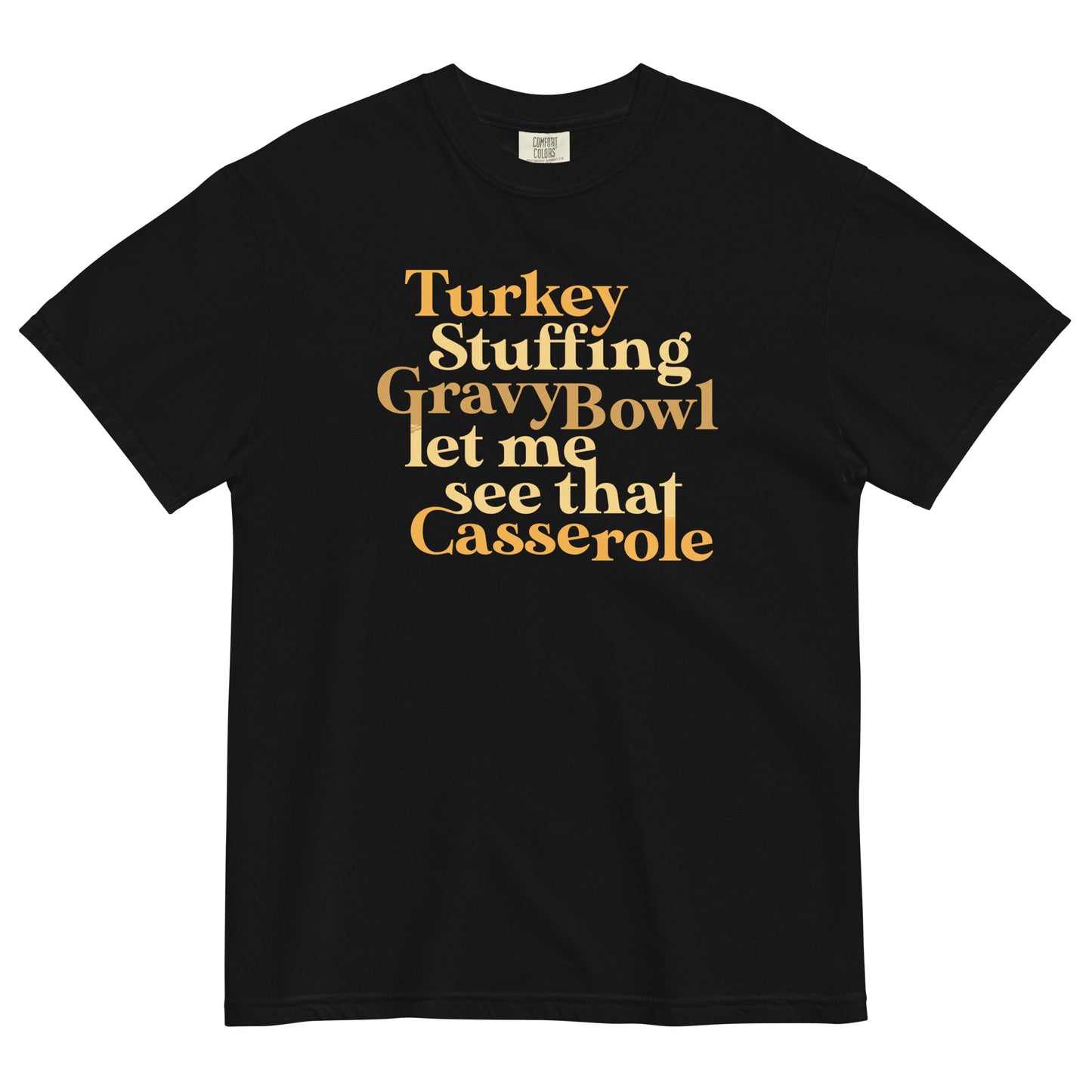 Turkey Stuffing Gravy Bowl Men's Relaxed Fit Tee