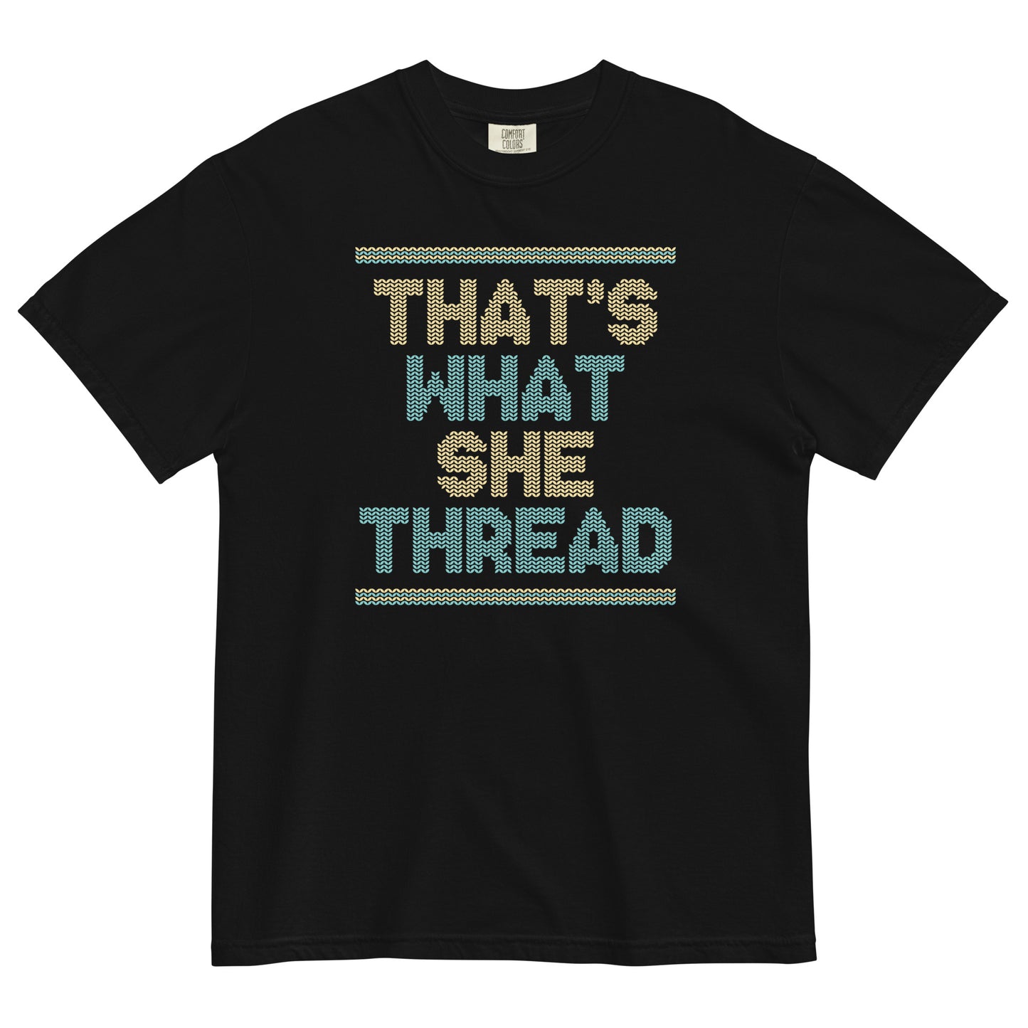 That's What She Thread Men's Relaxed Fit Tee