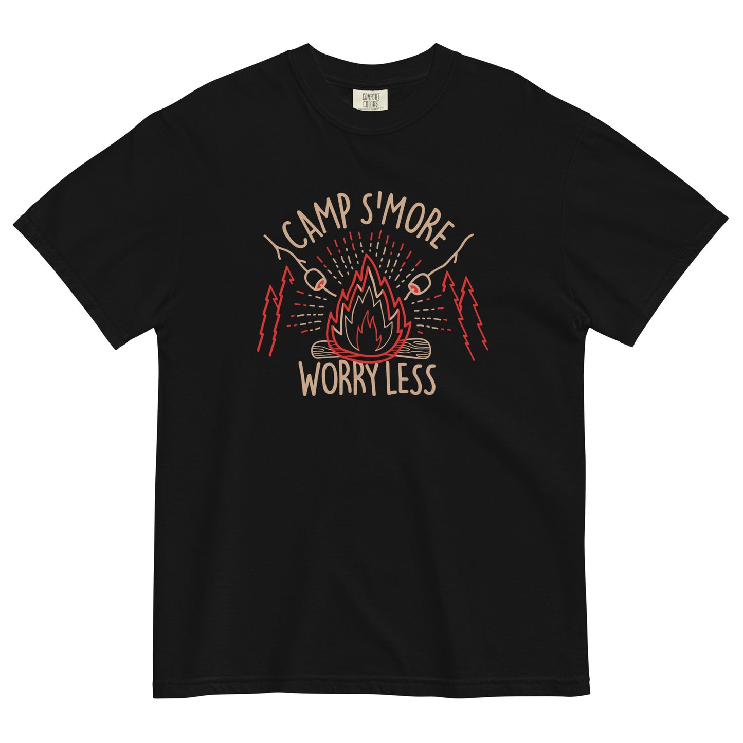 Camp S'more Worry Less Men's Relaxed Fit Tee