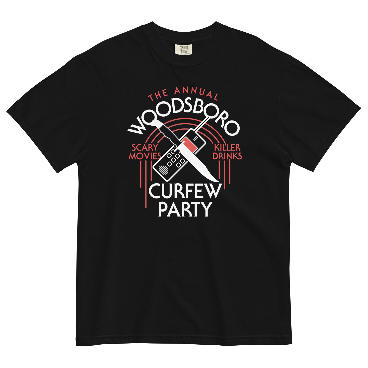 Woodsboro Curfew Party Men's Relaxed Fit Tee