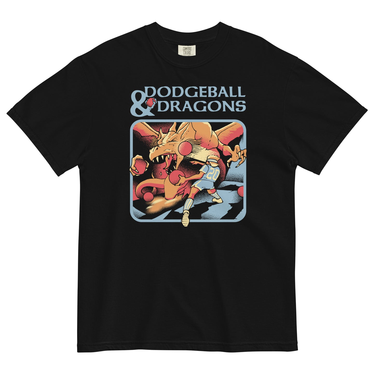 Dodgeball And Dragons Men's Relaxed Fit Tee