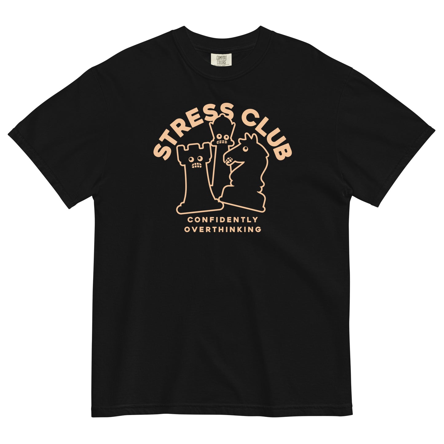 Stress Club Men's Relaxed Fit Tee