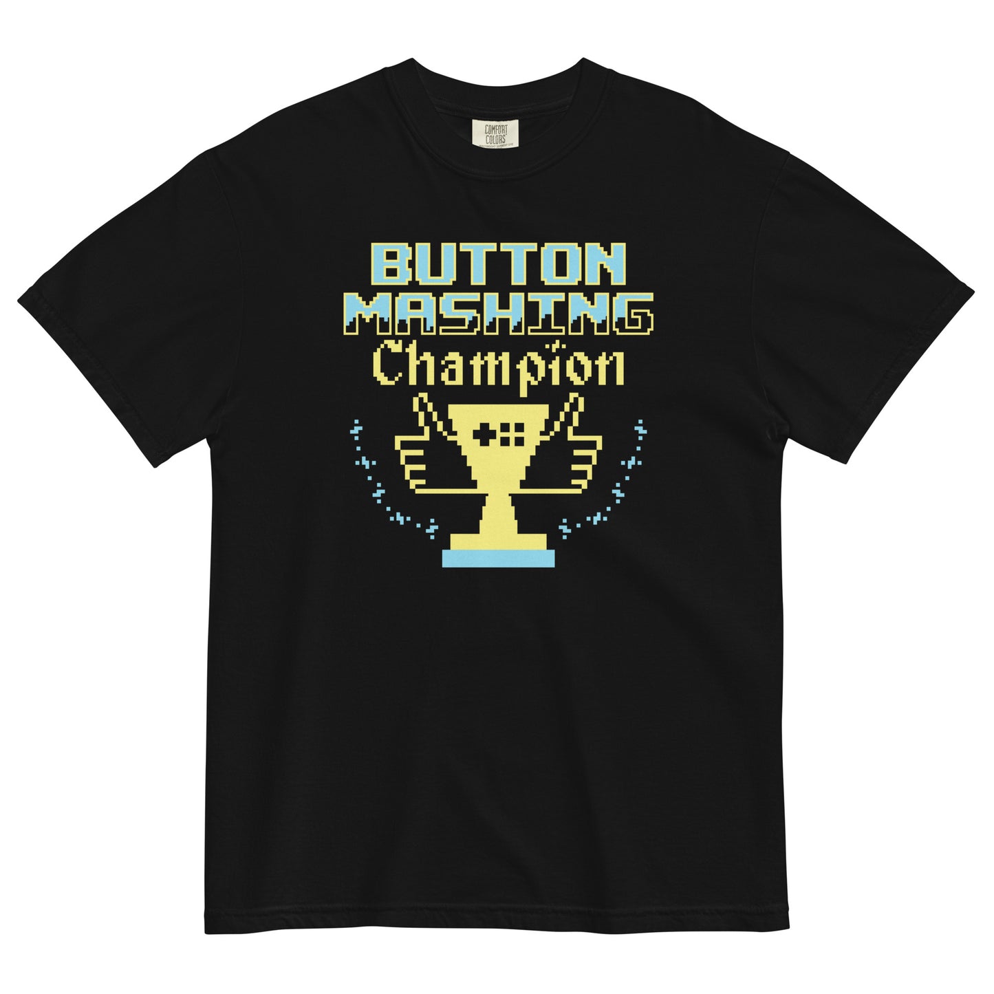 Button Mashing Champion Men's Relaxed Fit Tee