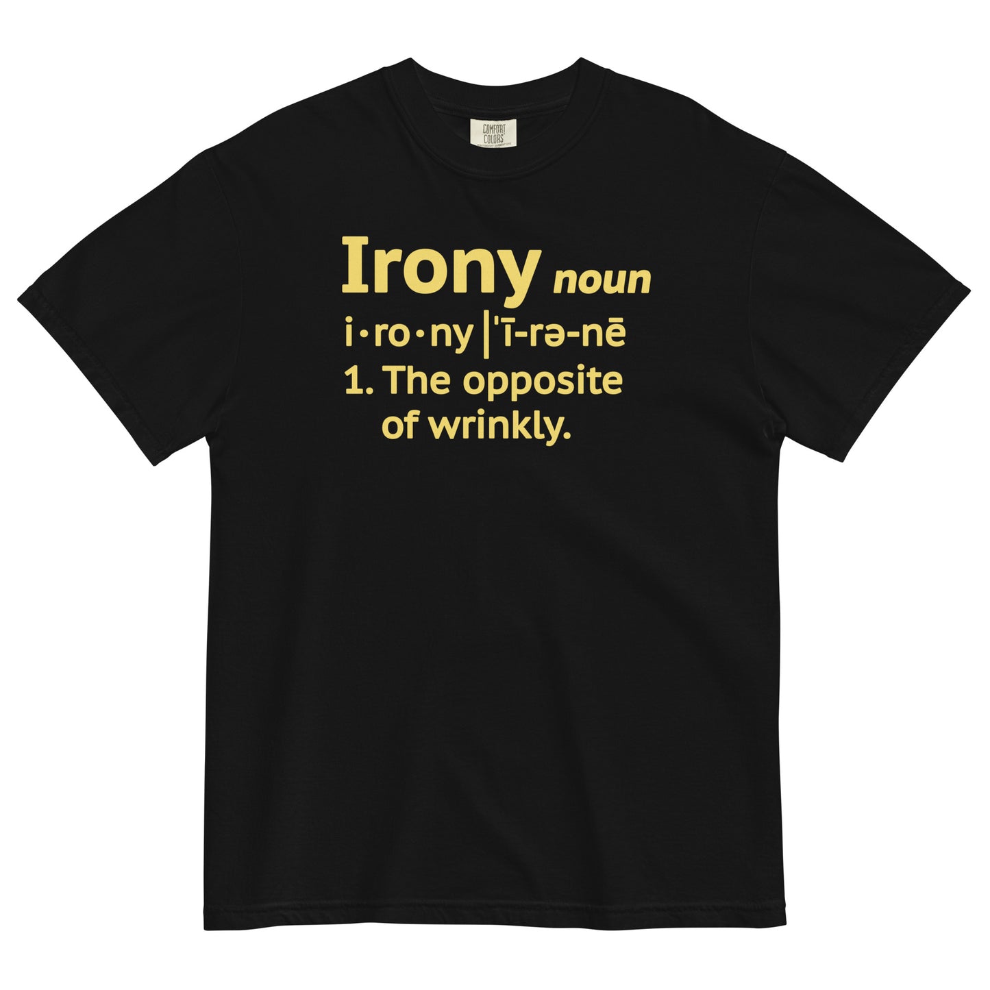 Irony Definition Men's Relaxed Fit Tee