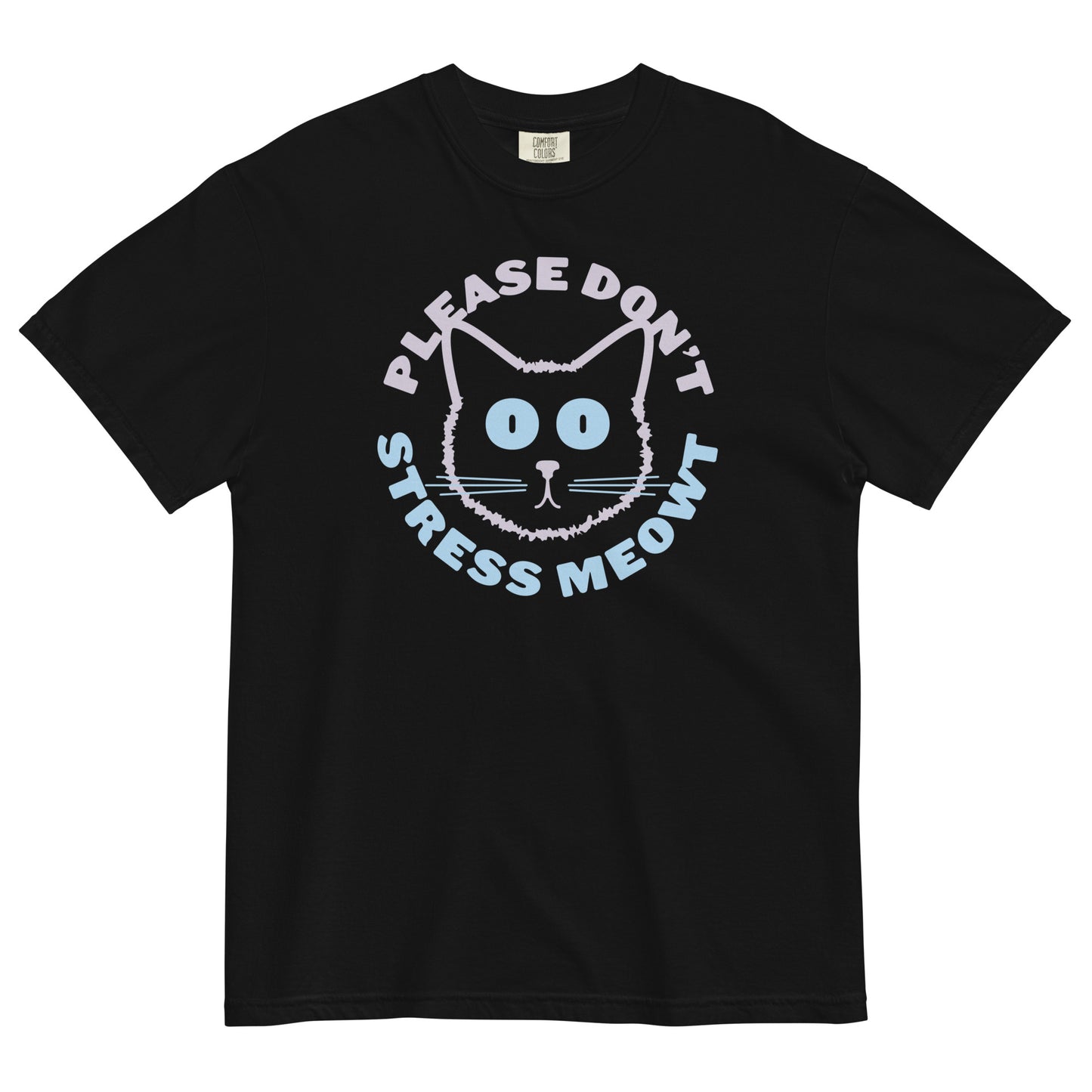 Please Don't Stress Meowt Men's Relaxed Fit Tee