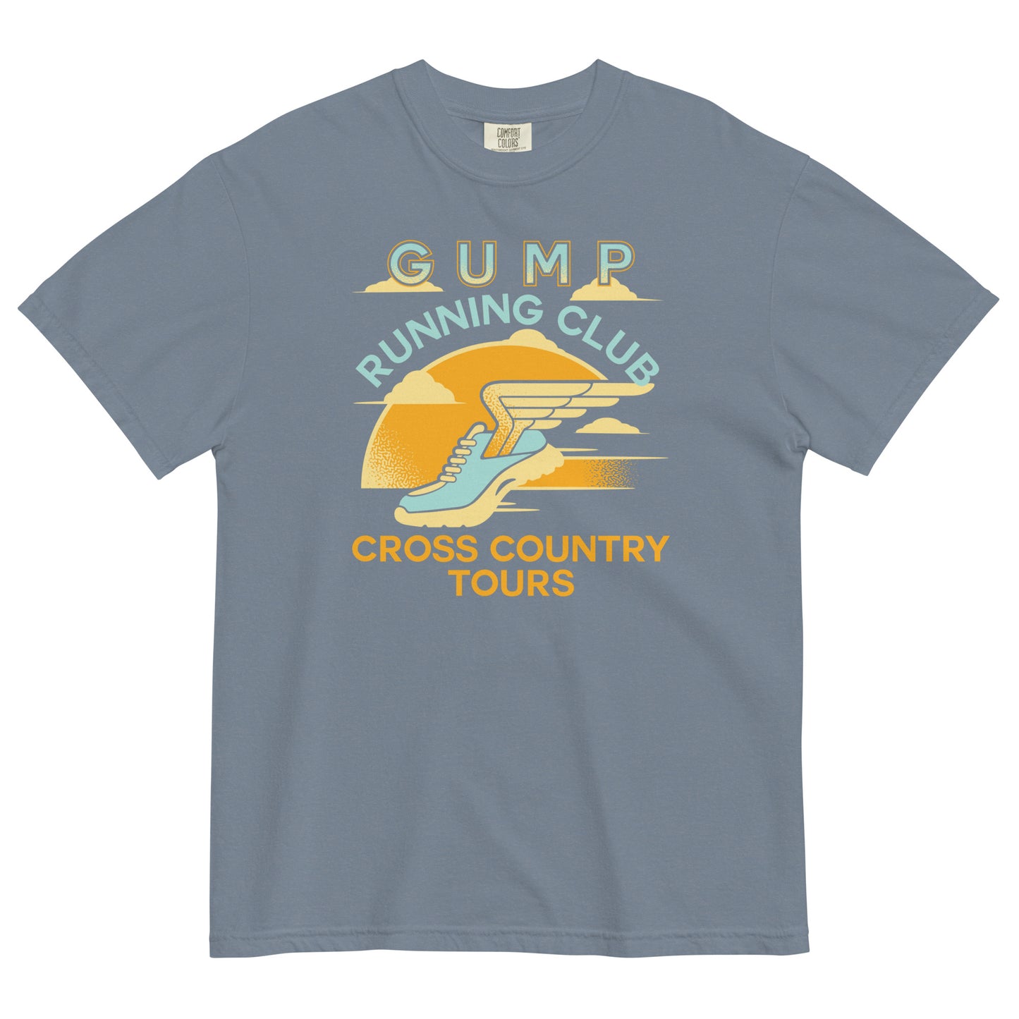 Gump Running Club Men's Relaxed Fit Tee