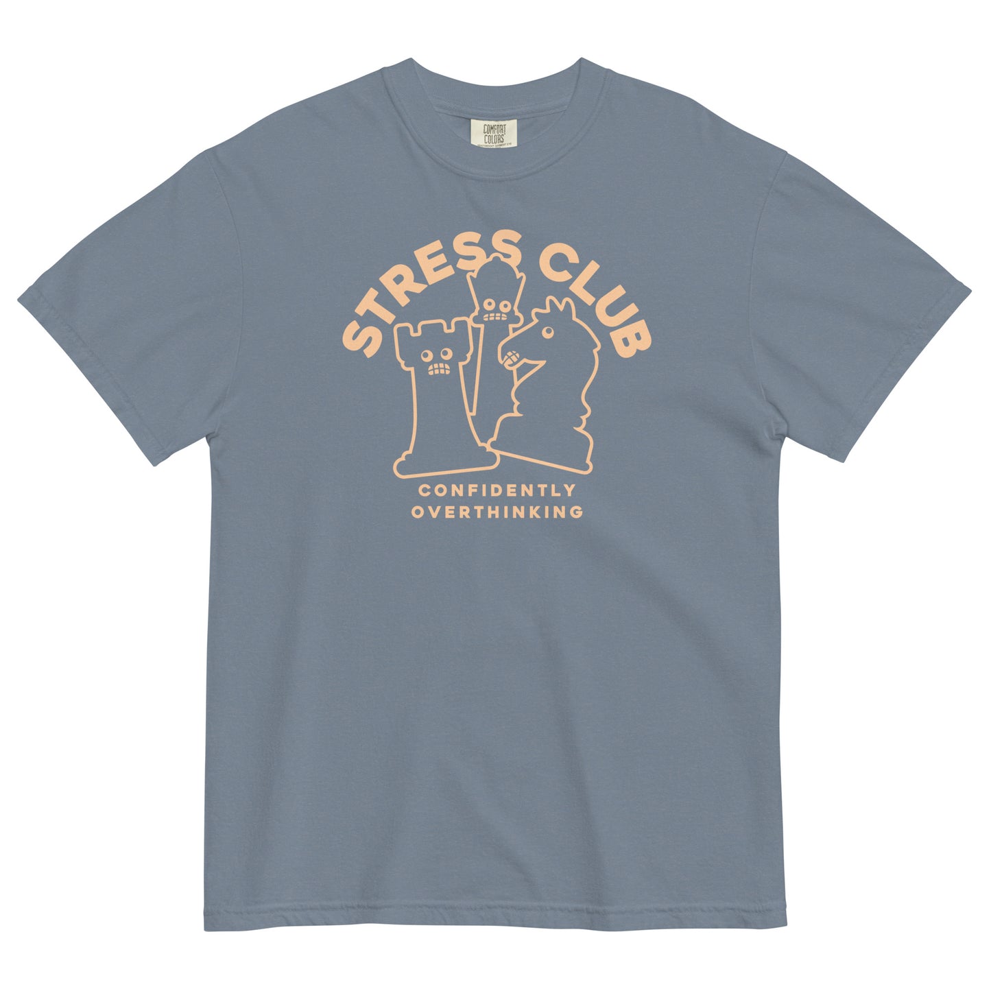 Stress Club Men's Relaxed Fit Tee