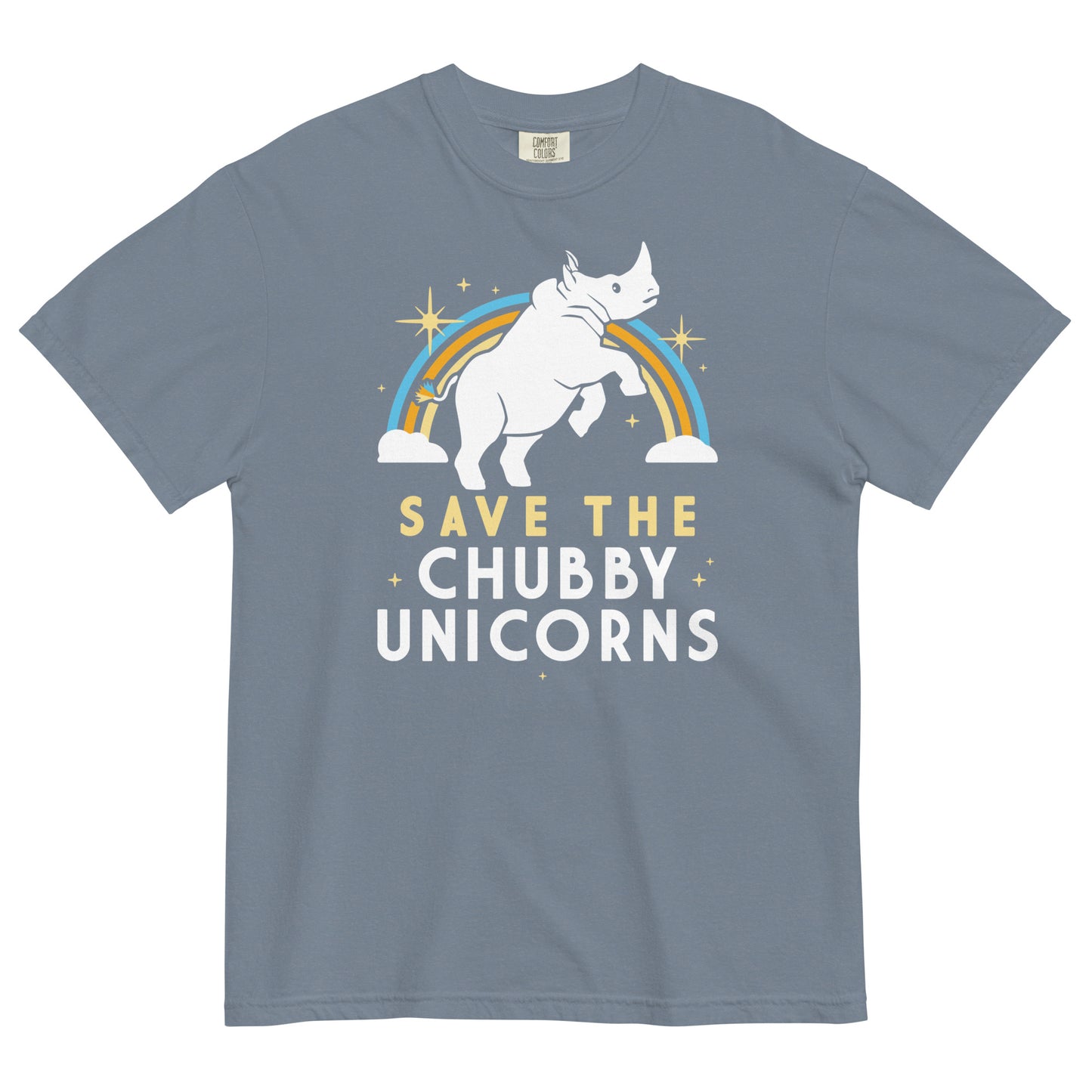 Save The Chubby Unicorns Men's Relaxed Fit Tee