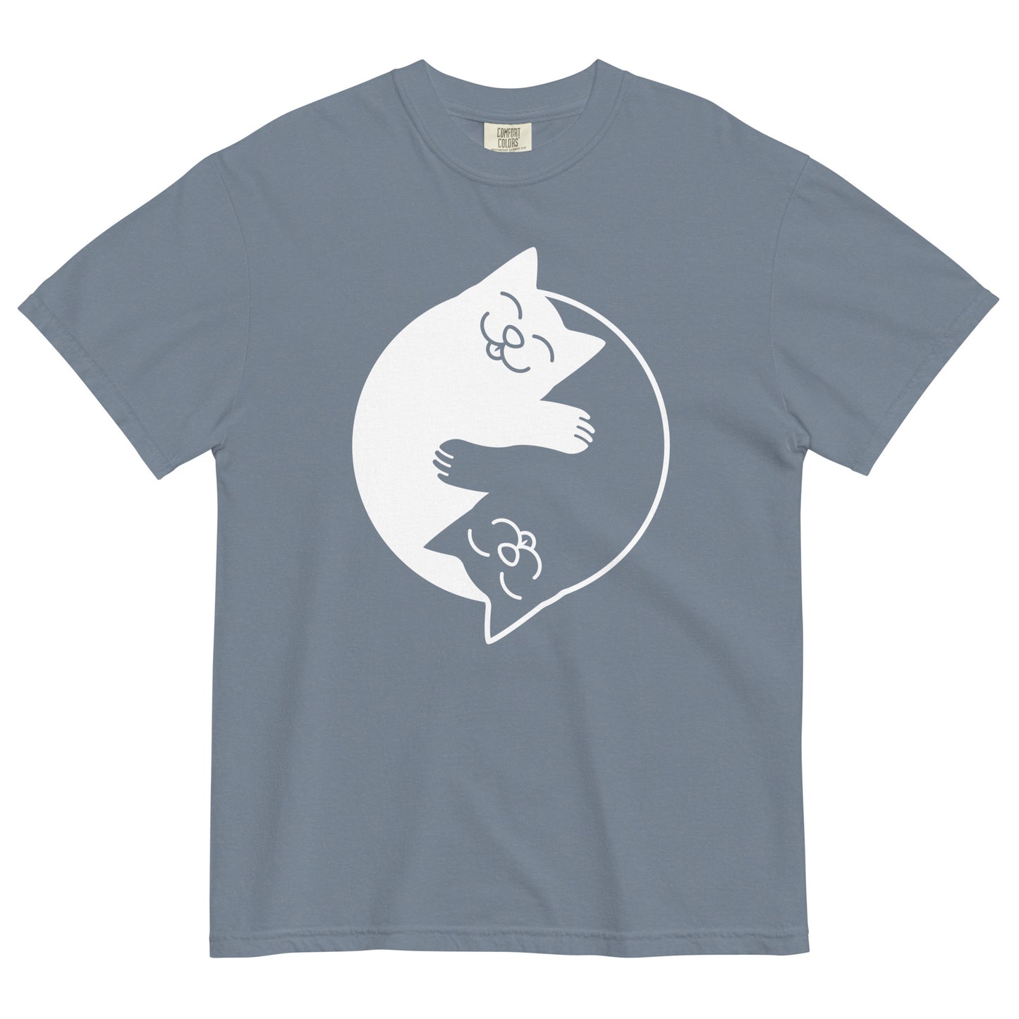 Yin Yang Cats Men's Relaxed Fit Tee