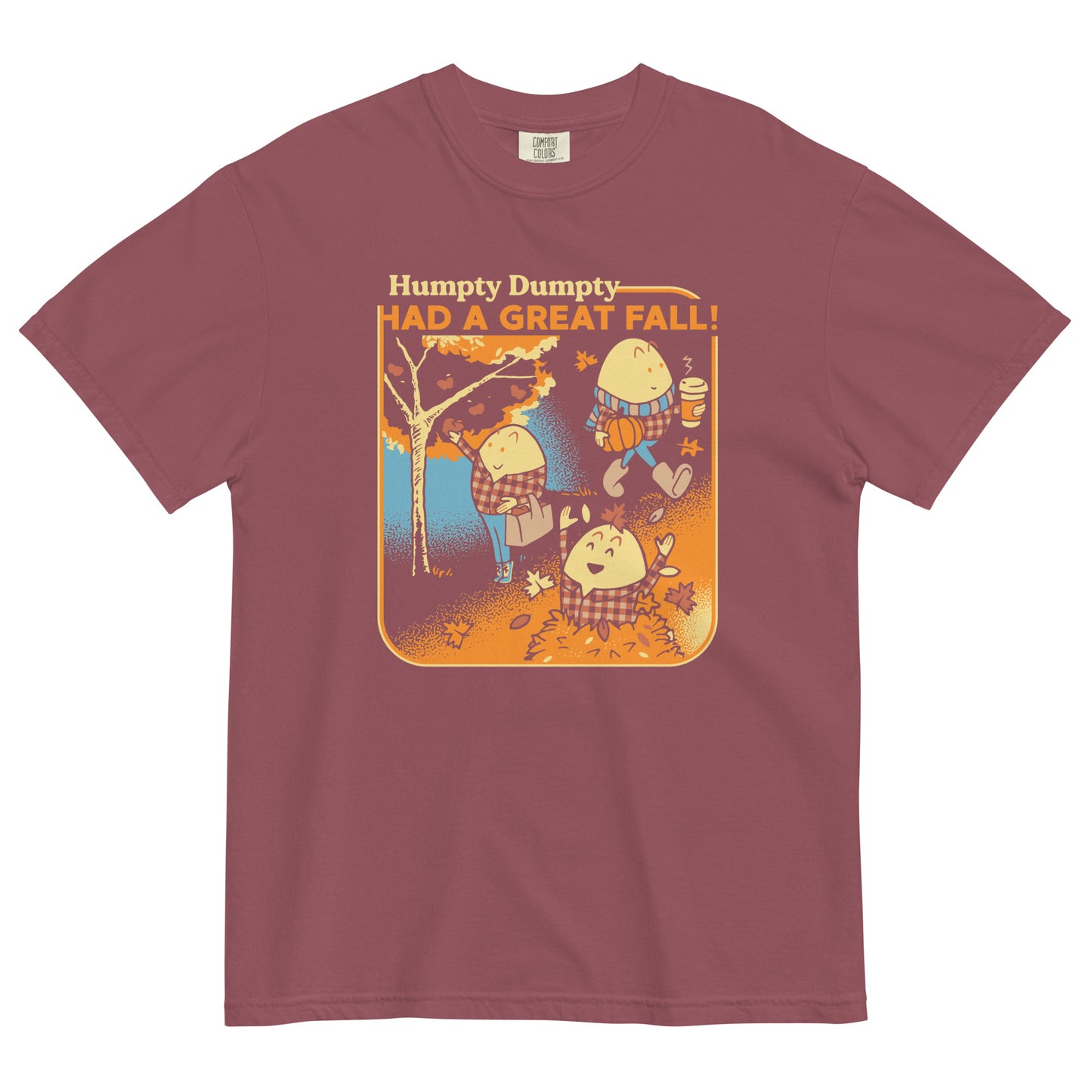 Humpty Dumpty Had A Great Fall Men's Relaxed Fit Tee