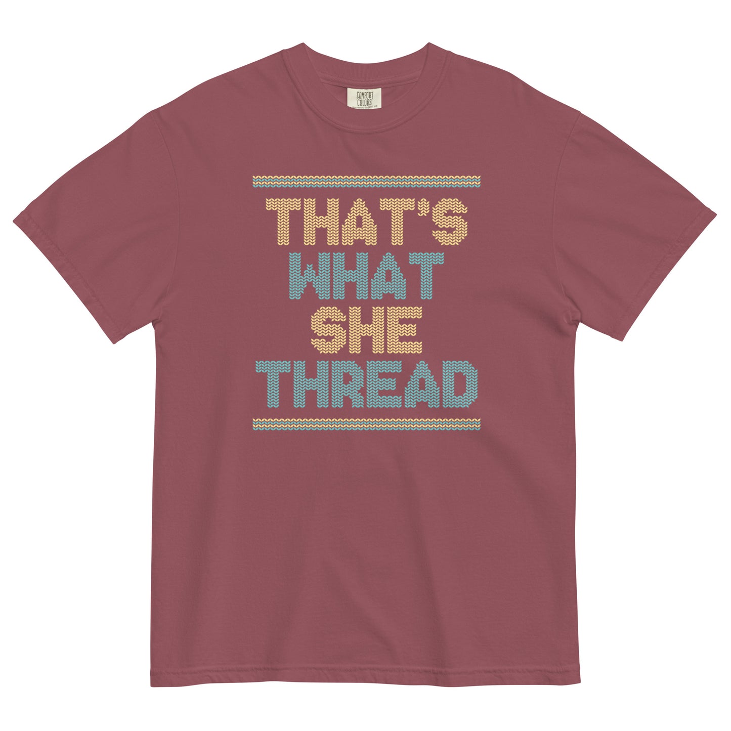 That's What She Thread Men's Relaxed Fit Tee