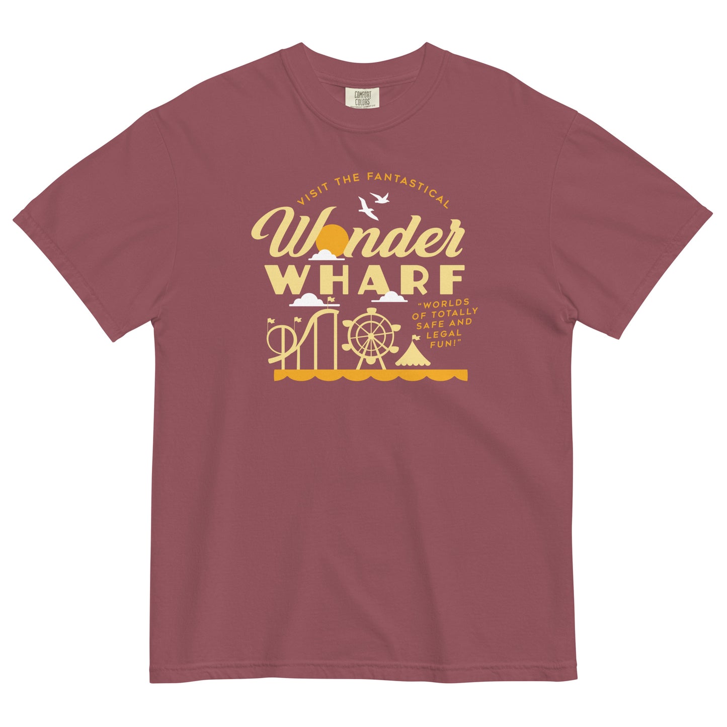 Wonder Wharf Men's Relaxed Fit Tee