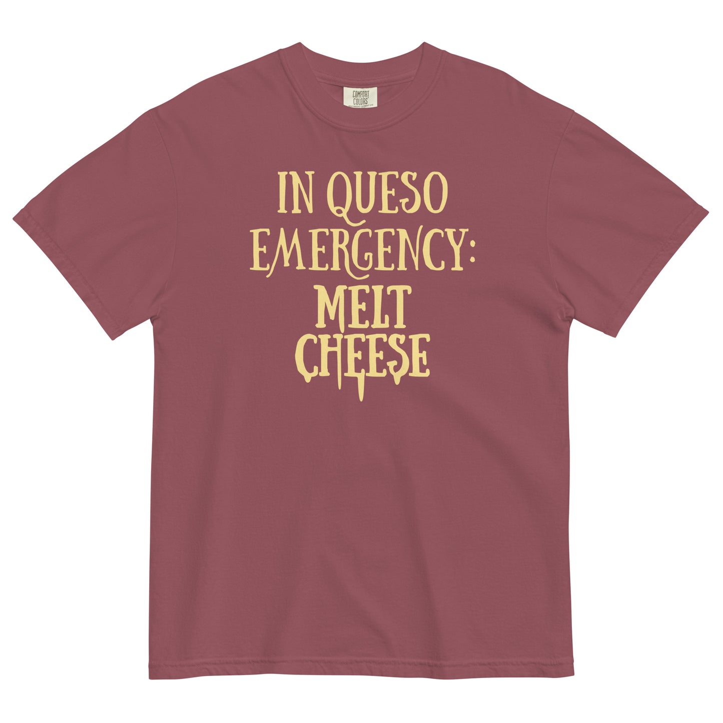 In Queso Emergency: Melt Cheese Men's Relaxed Fit Tee