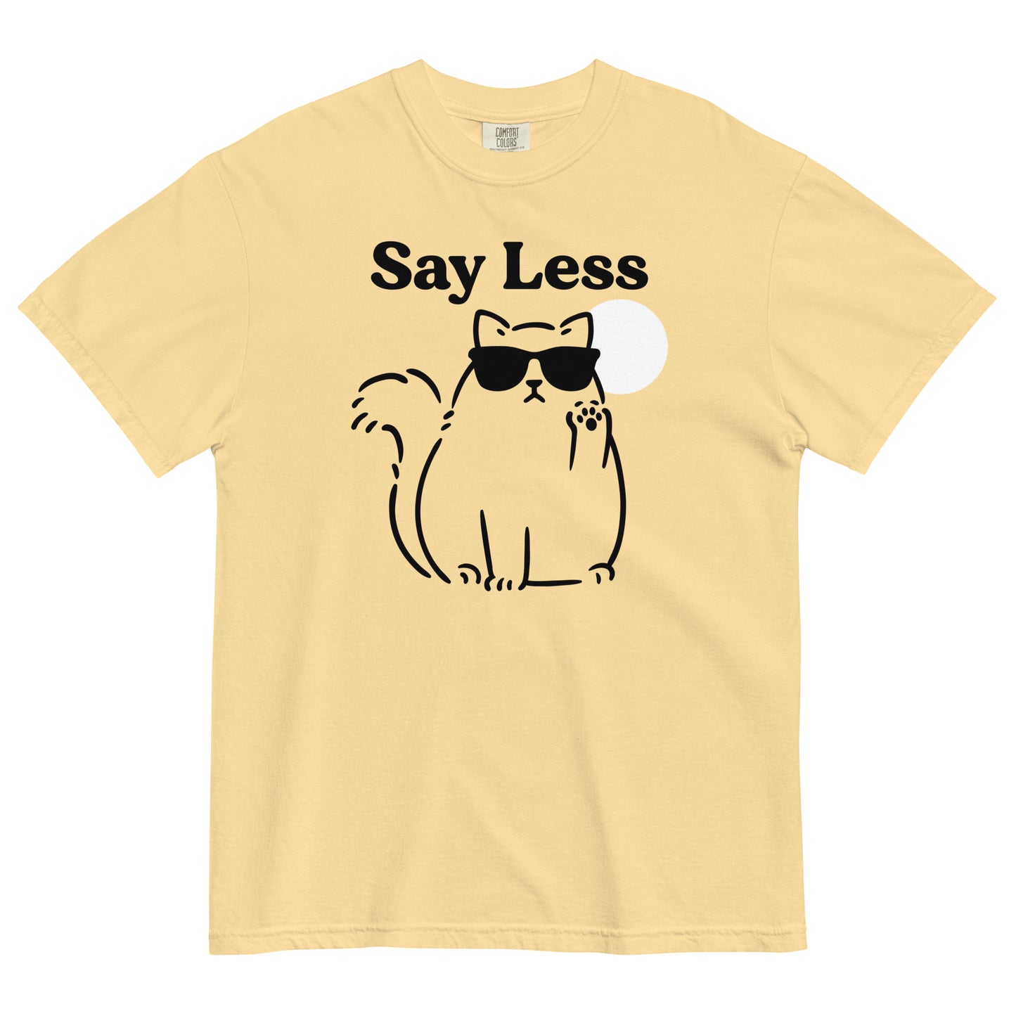 Say Less Men's Relaxed Fit Tee