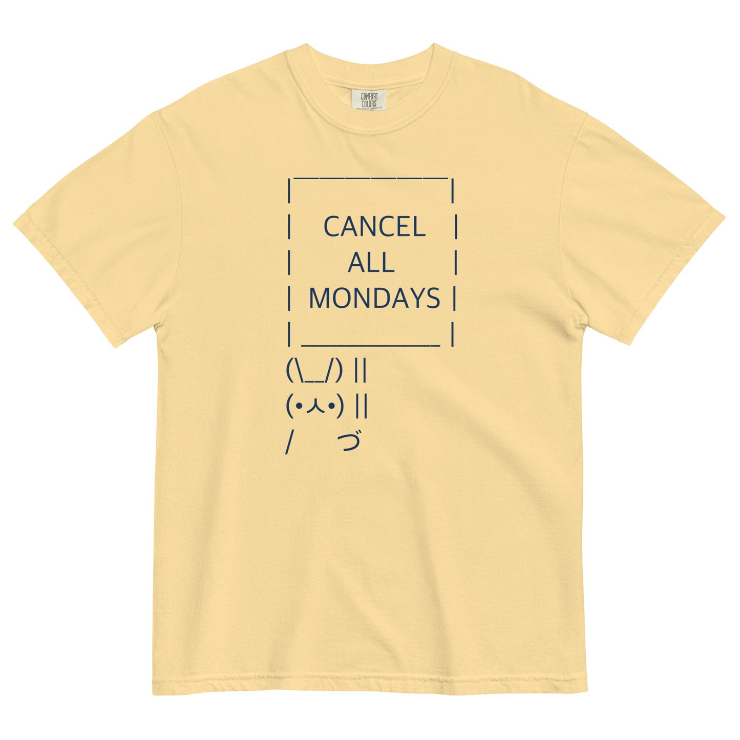 Cancel All Mondays Bunny Men's Relaxed Fit Tee