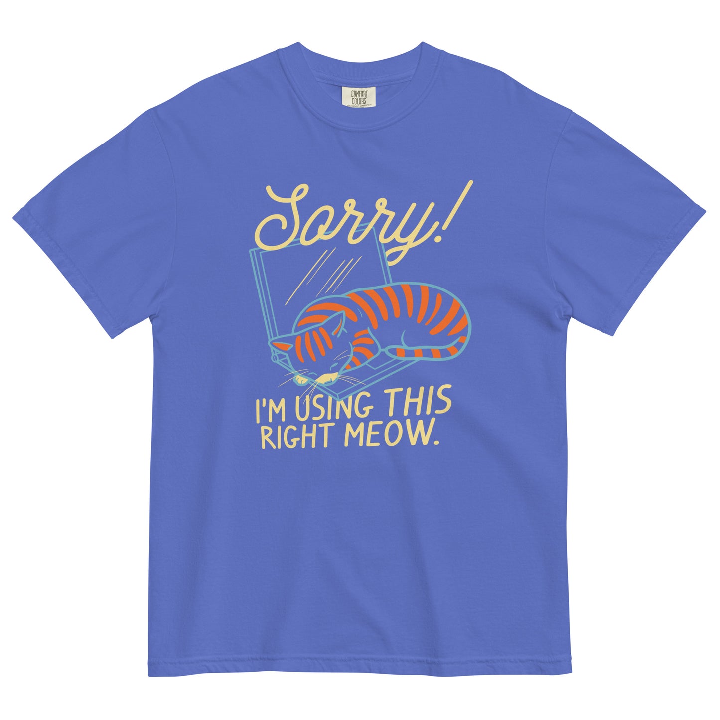 Sorry! I'm Using This Right Meow Men's Relaxed Fit Tee