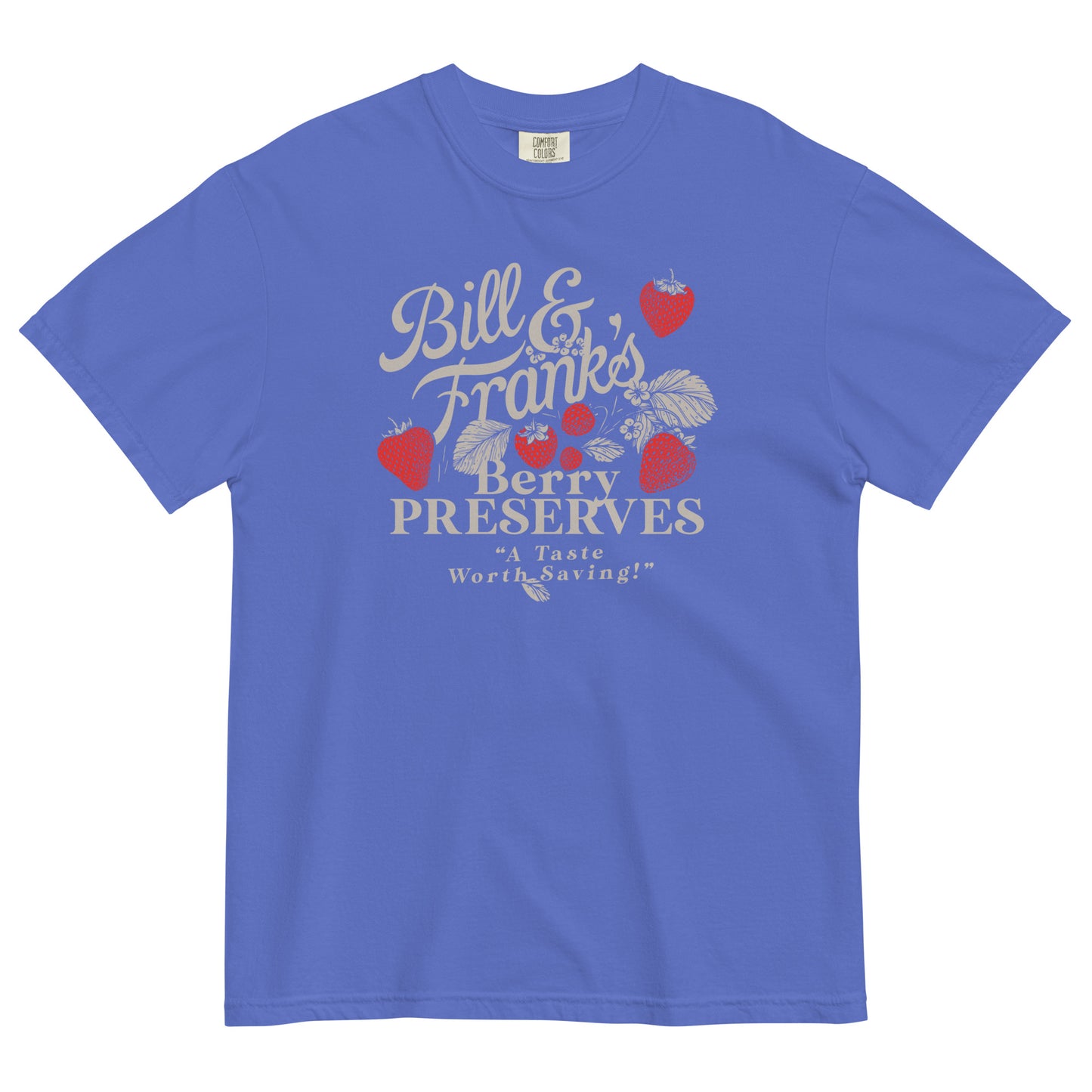 Bill And Frank's Berry Preserves Men's Relaxed Fit Tee