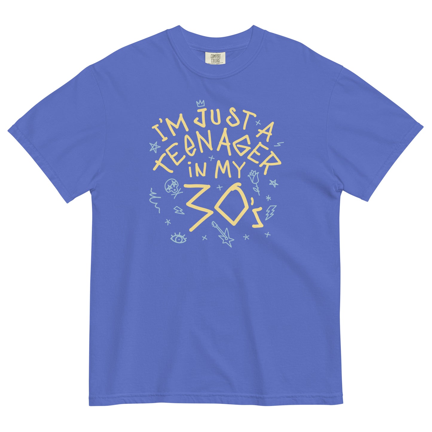 I'm Just A Teenager In My 30's Men's Relaxed Fit Tee