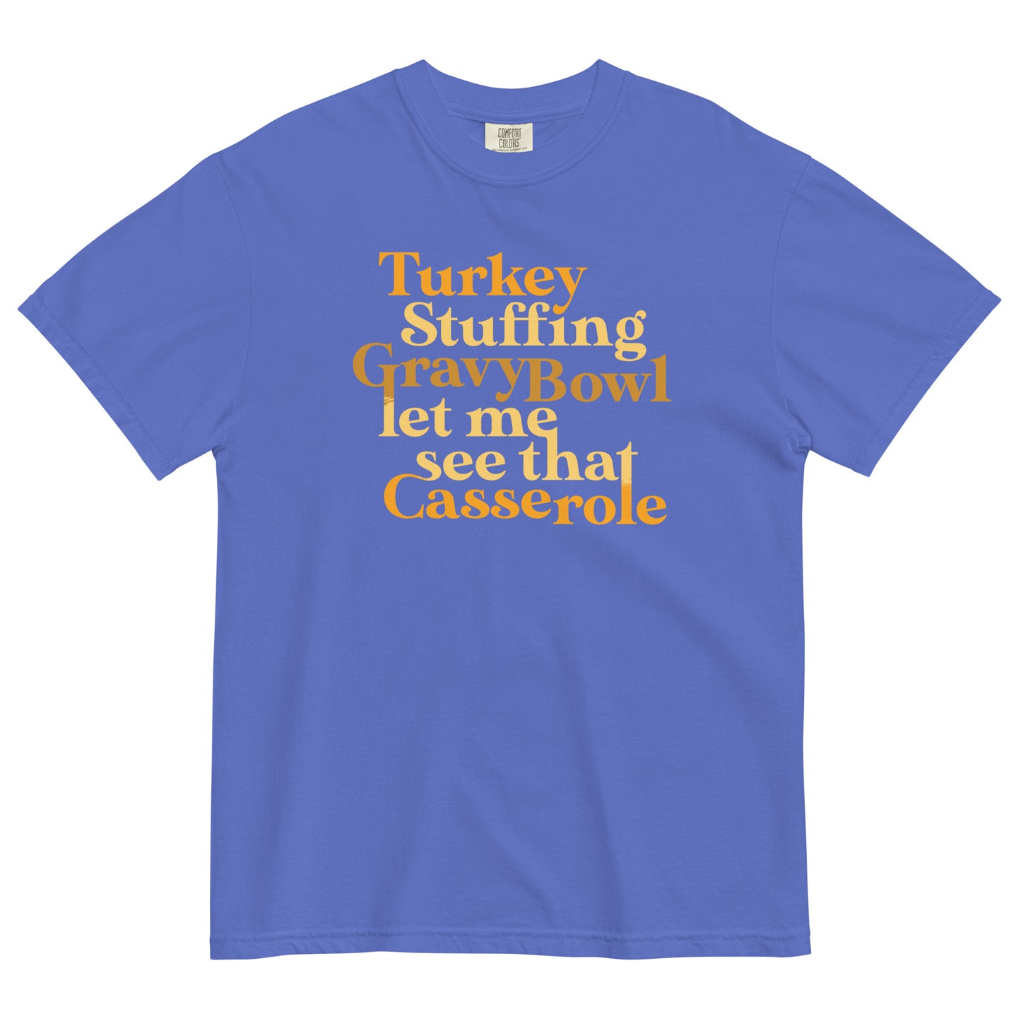 Turkey Stuffing Gravy Bowl Men's Relaxed Fit Tee