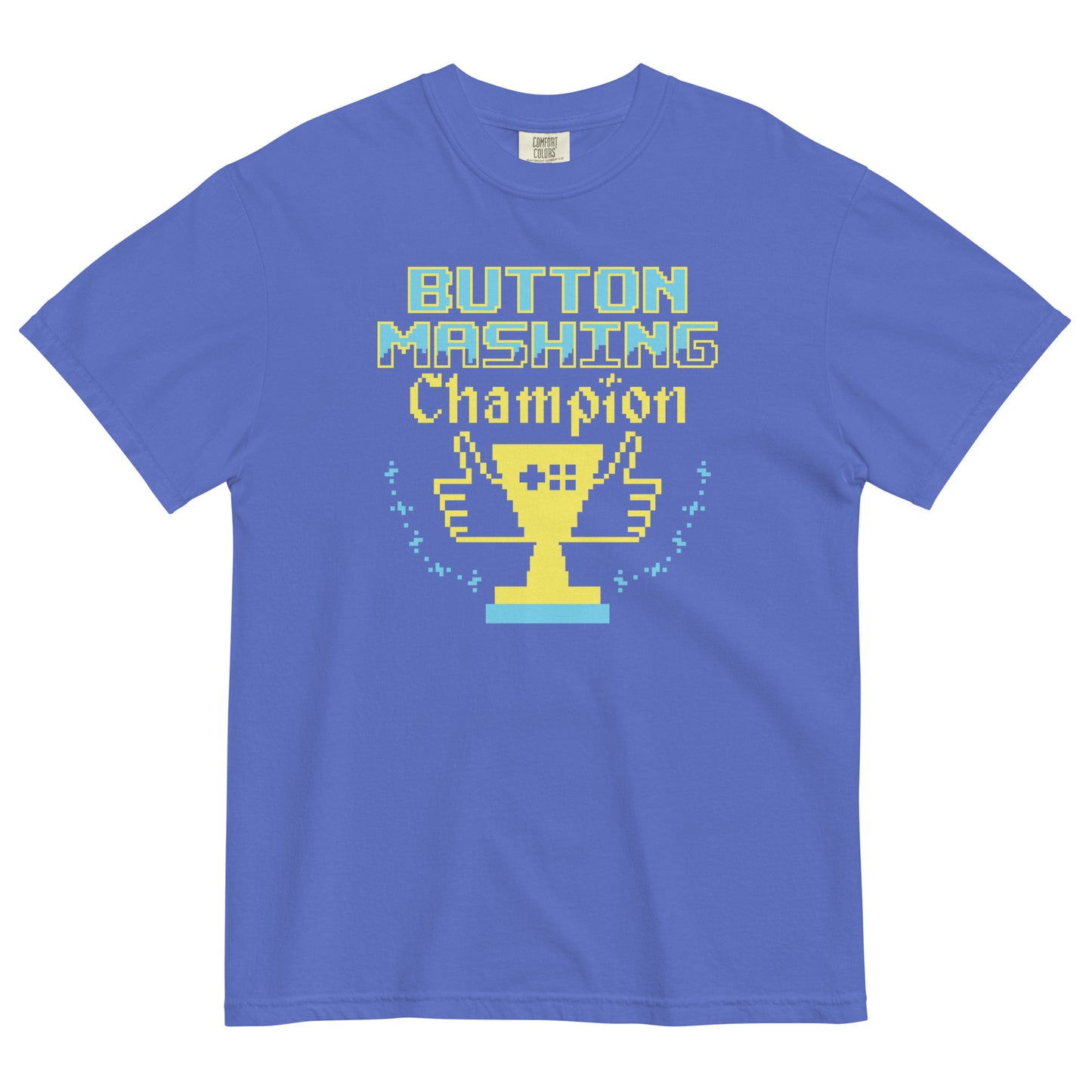 Button Mashing Champion Men's Relaxed Fit Tee