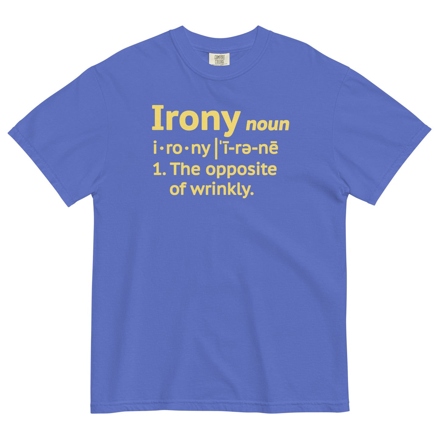 Irony Definition Men's Relaxed Fit Tee