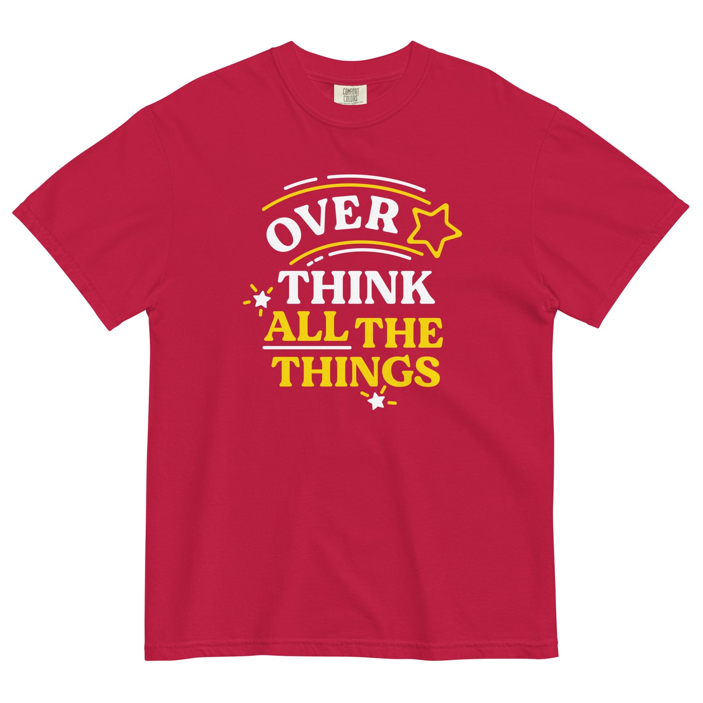 Over Think All The Things Men's Relaxed Fit Tee