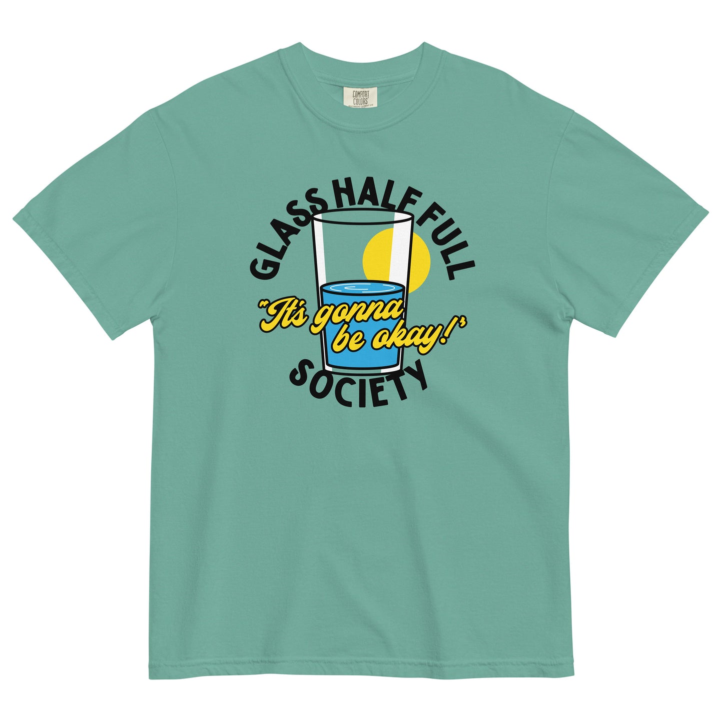 Glass Half Full Society Men's Relaxed Fit Tee